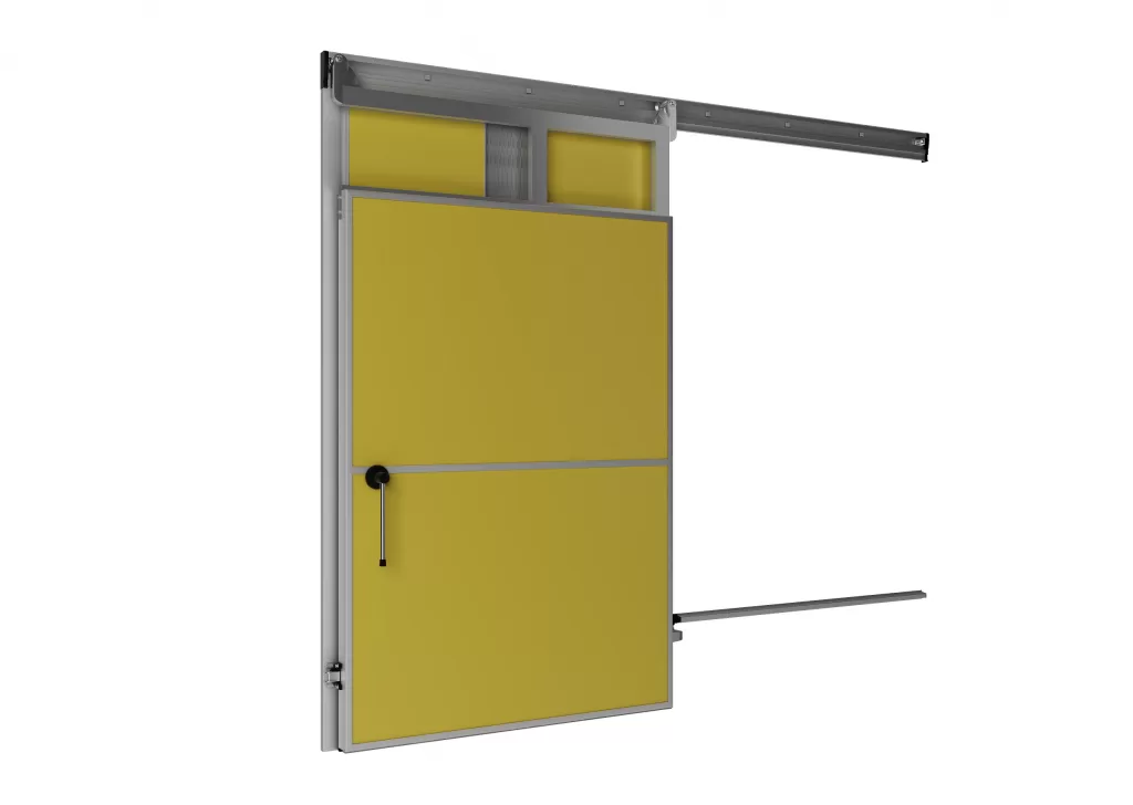 Monoraylı soğuk oda kapısı